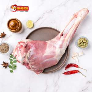 fresh high quality mutton raan